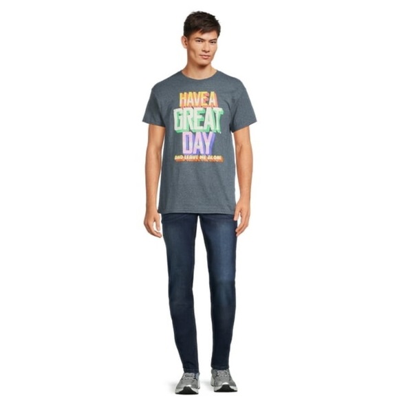 NWOT Graphic Tee - HAVE A GREAT DAY AND LEAVE ME ALONE - Size Large - Picture 6 of 6